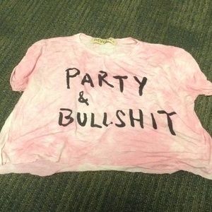 Cute party crop top