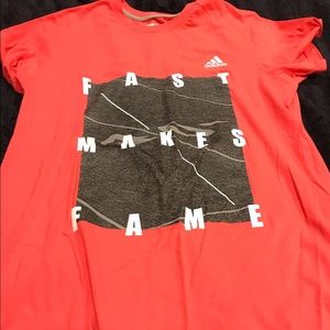 Orange/Red Adidas T-Shirt