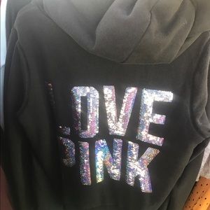 Victoria Secret heavy fur lined jacket