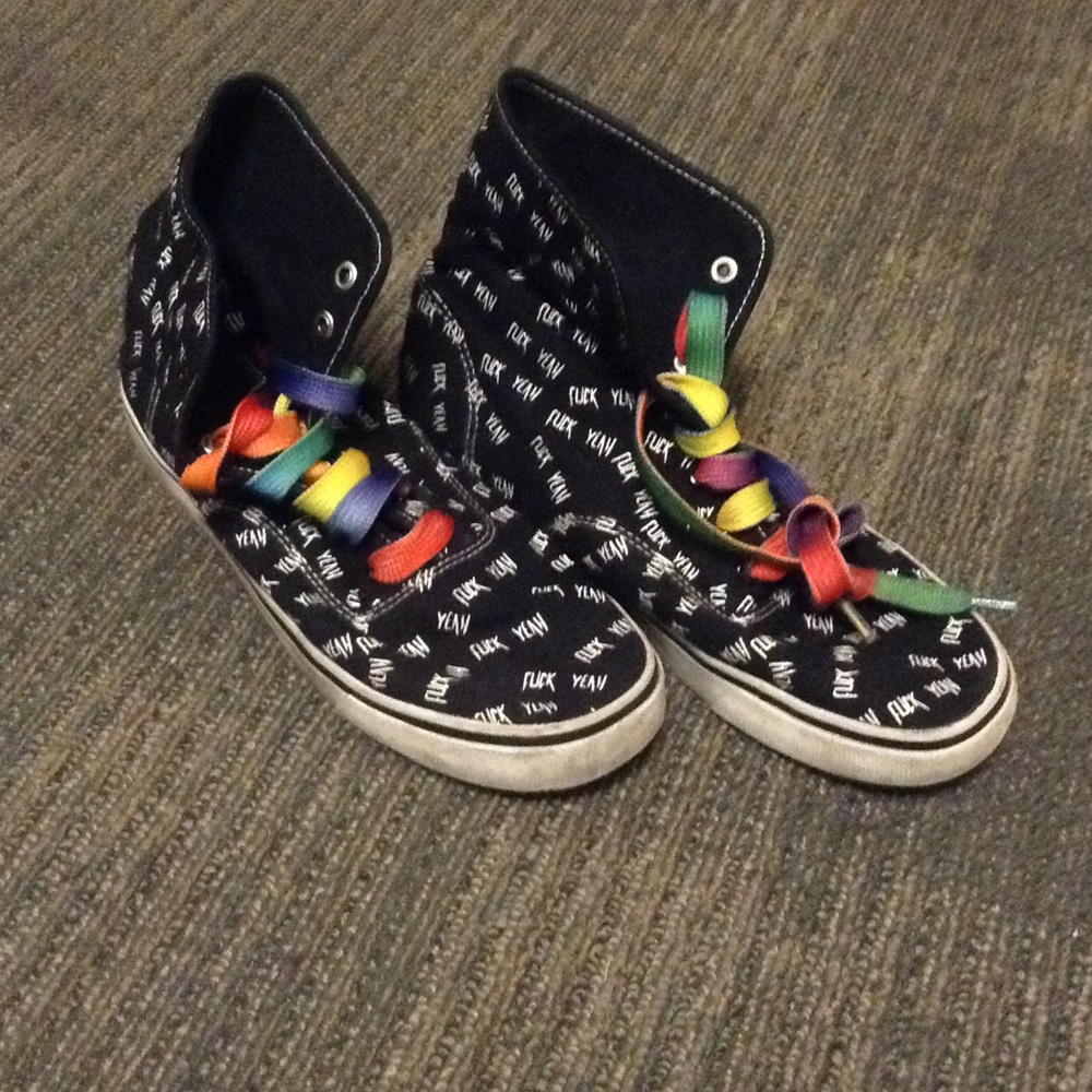 High top sneakers