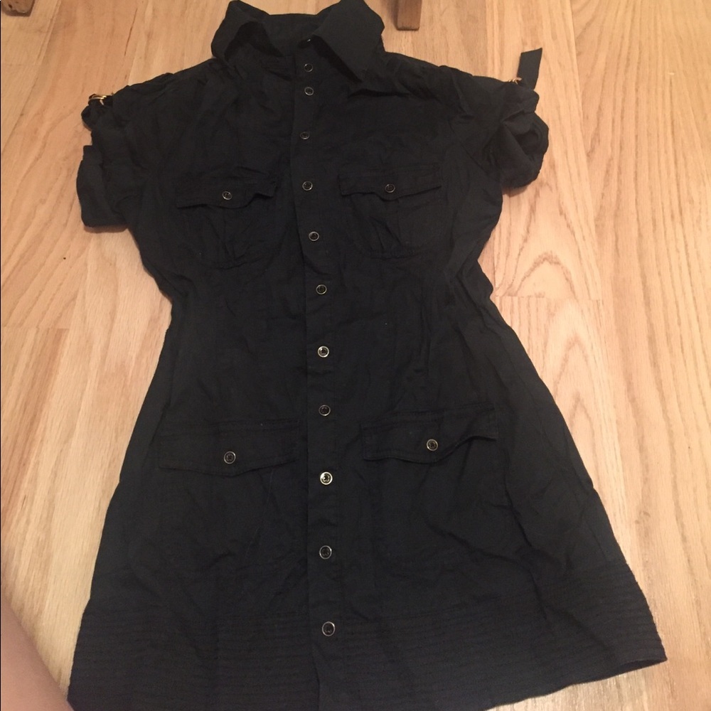 Bebe summer military top