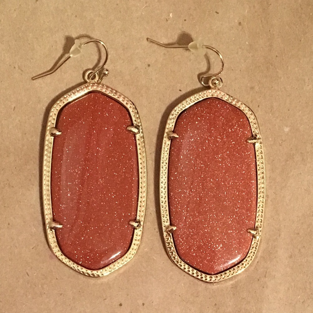 Kendra Scott Danielle Earrings in Goldstone