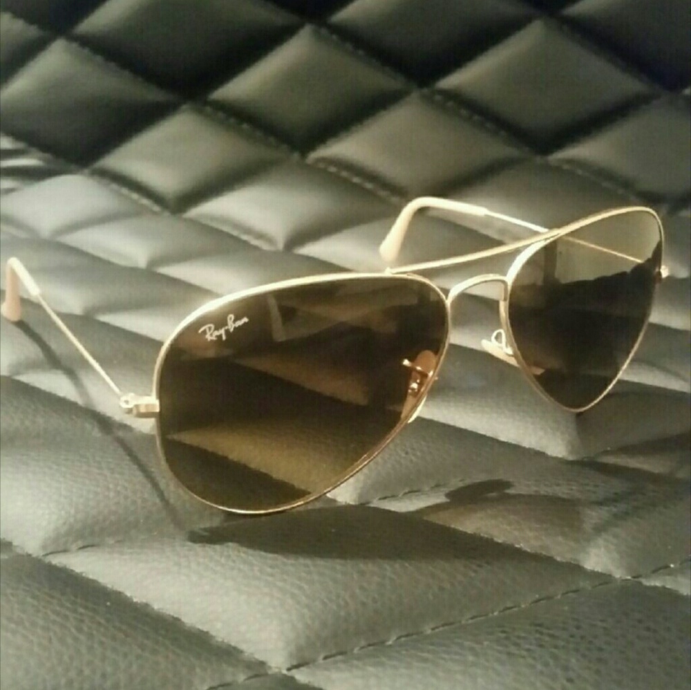 Ray-ban aviator large metal sunglasses 58mm