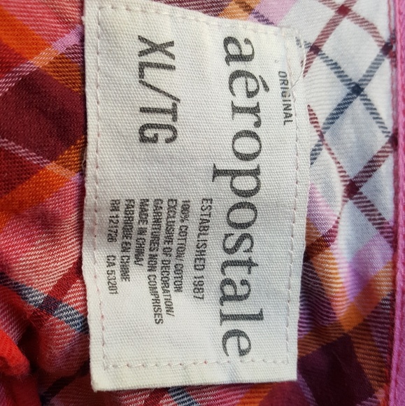 RED FLANNEL SHIRT - Picture 4 of 4