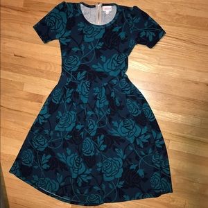 LulaRoe XXS Amelia - such a gorgeous print!