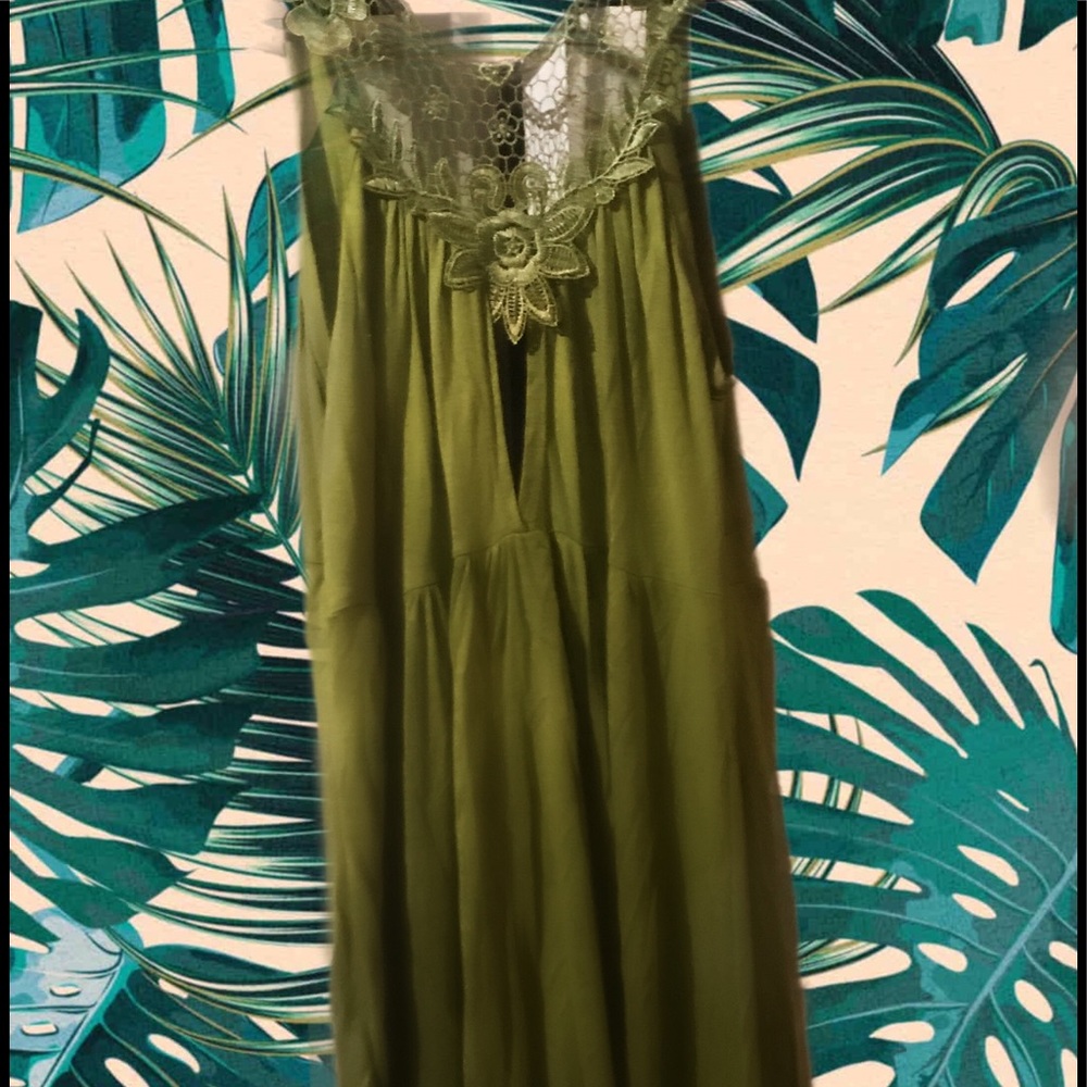 Pepper small olive dress