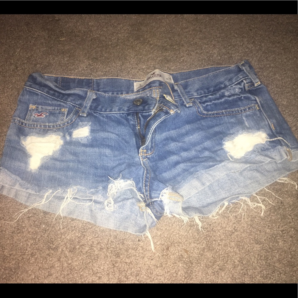 Hollister denim shorts