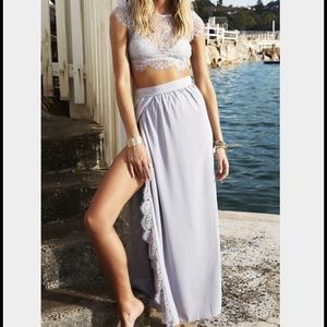 Miss Holly Two Piece Maxi outfit