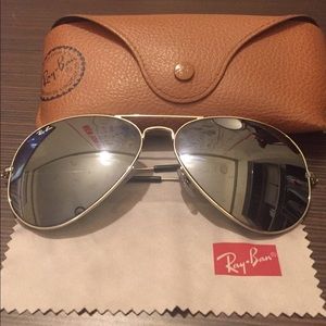 Raybans Reflective Large Frame