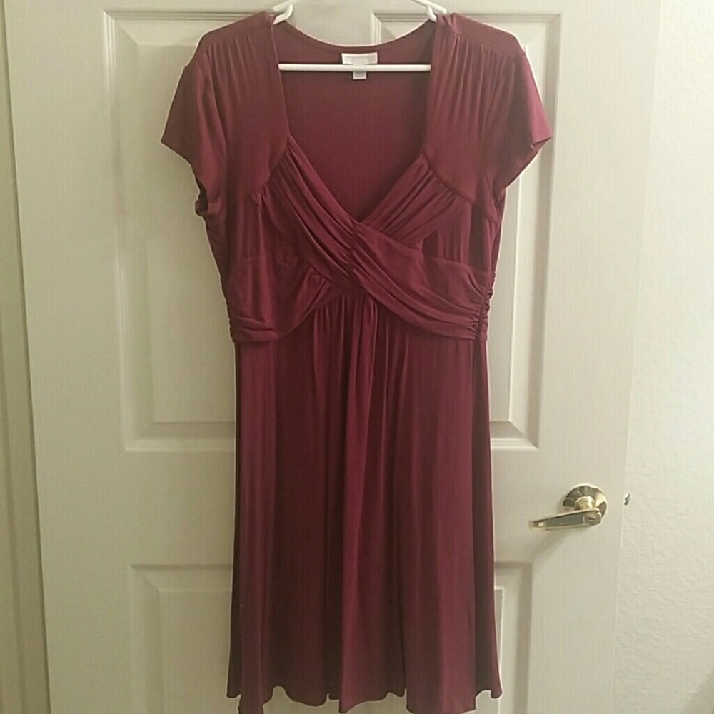 New York & Company Purple/Pinkish Dress Sz Large
