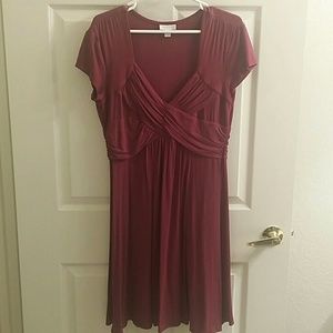 New York & Company Purple/Pinkish Dress Sz Large