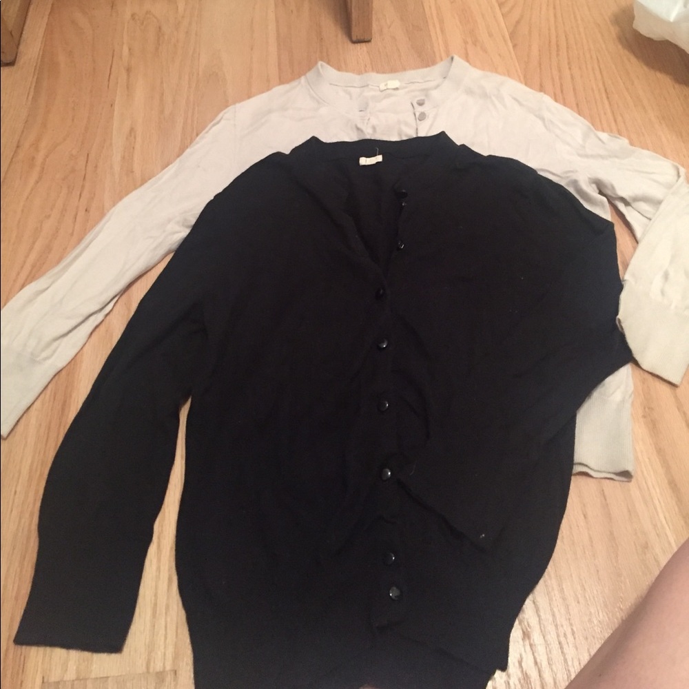 J Crew cardigans