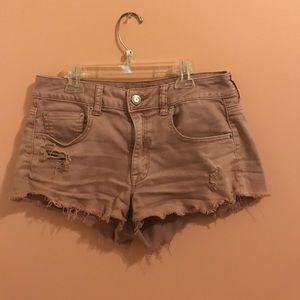 AE Rose high rise festival shorts