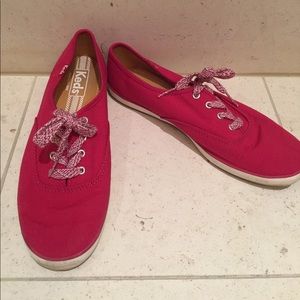pink Keds sneakers