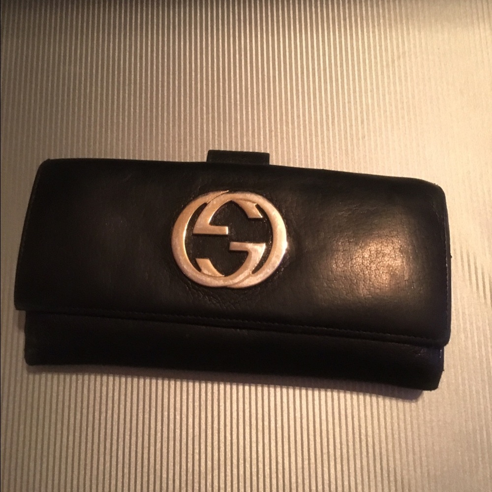 Black Gucci Wallet