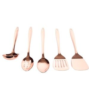Rose gold Kitchen supplies