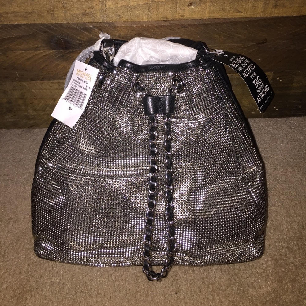 NWT Michael Kors Frankie Mesh Bag