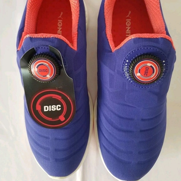 Puma Ignite Dual Disc Self Tightening Running Shoe - Picture 2 of 8