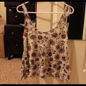 Floral tank top