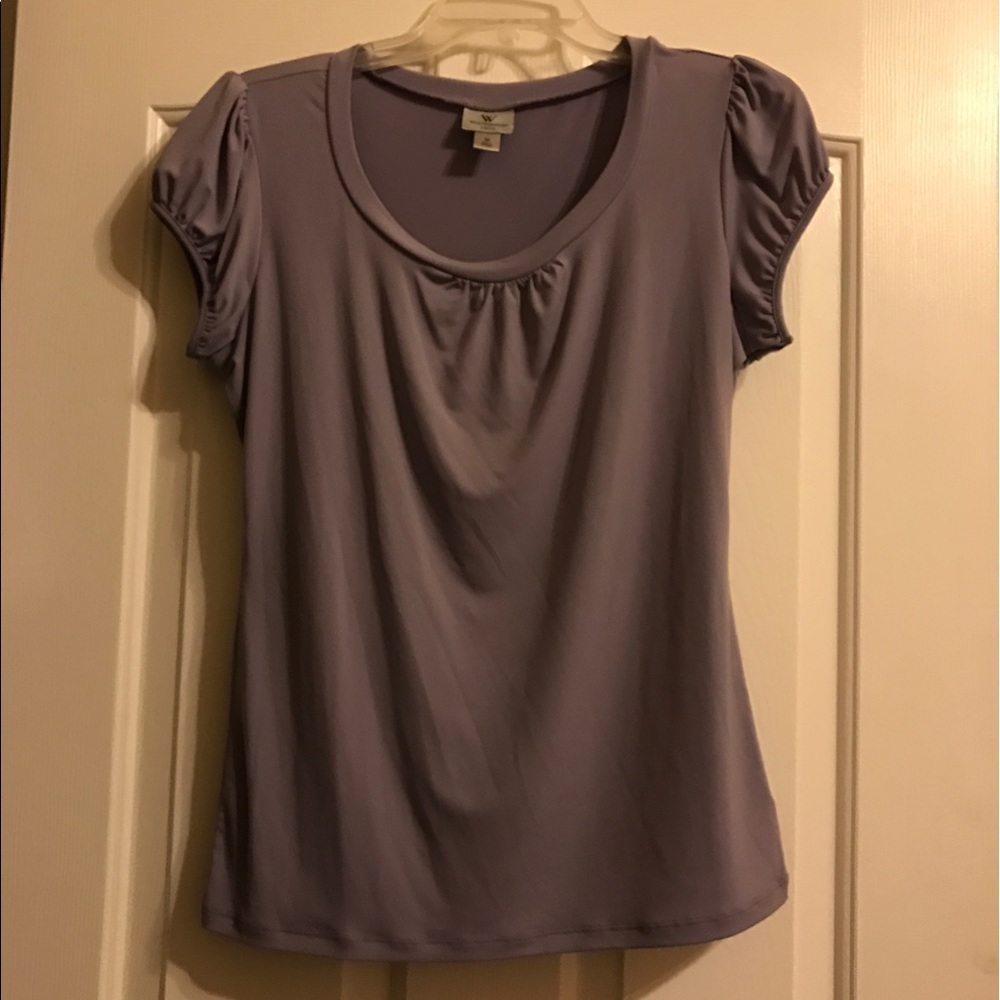 Purple shirt