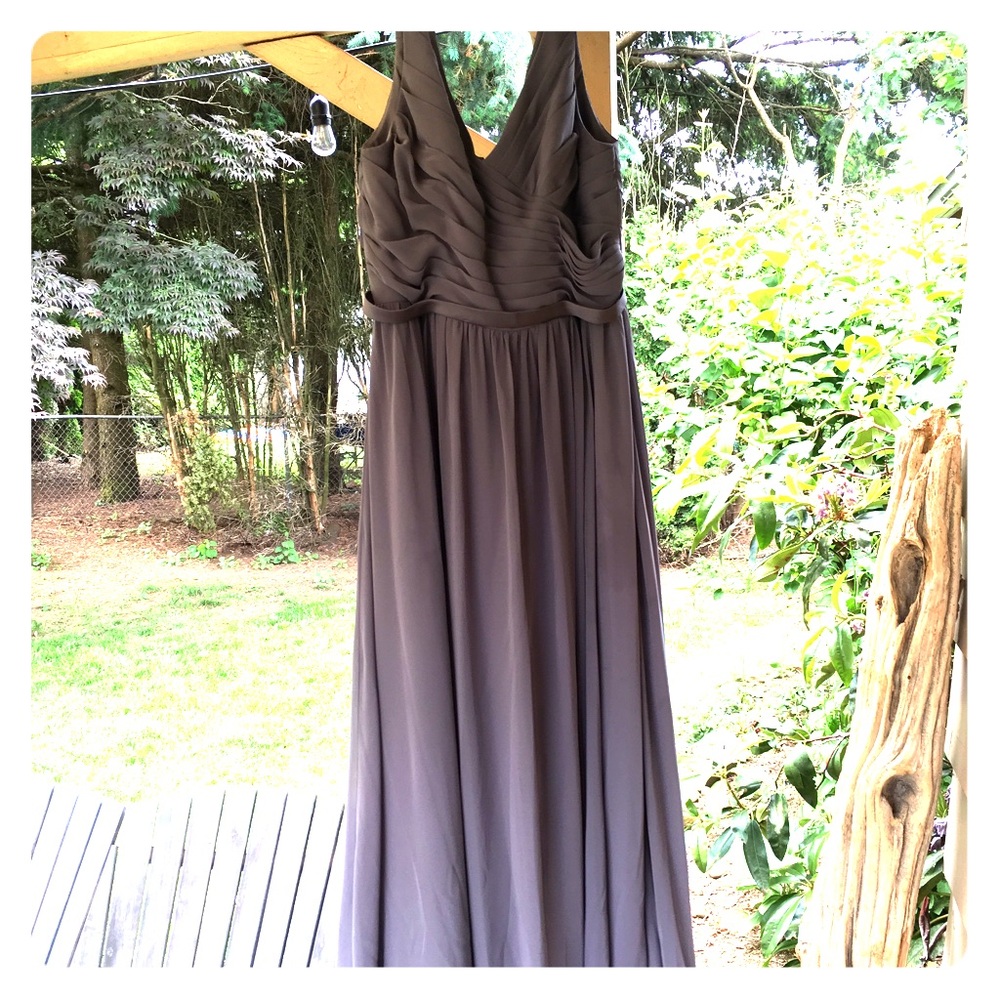 Charcoal Alfred Angelo dress