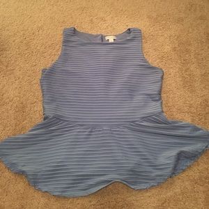 Baby blue tank top
