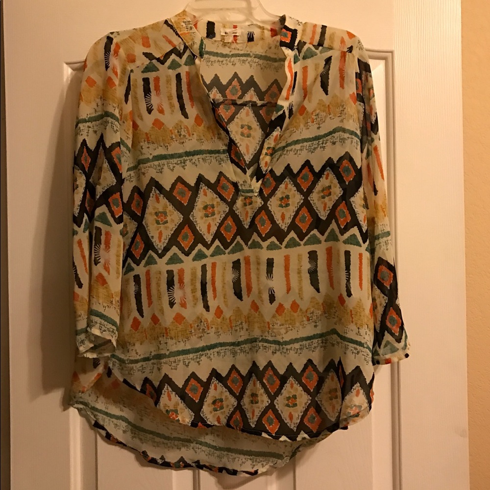 Printed blouse