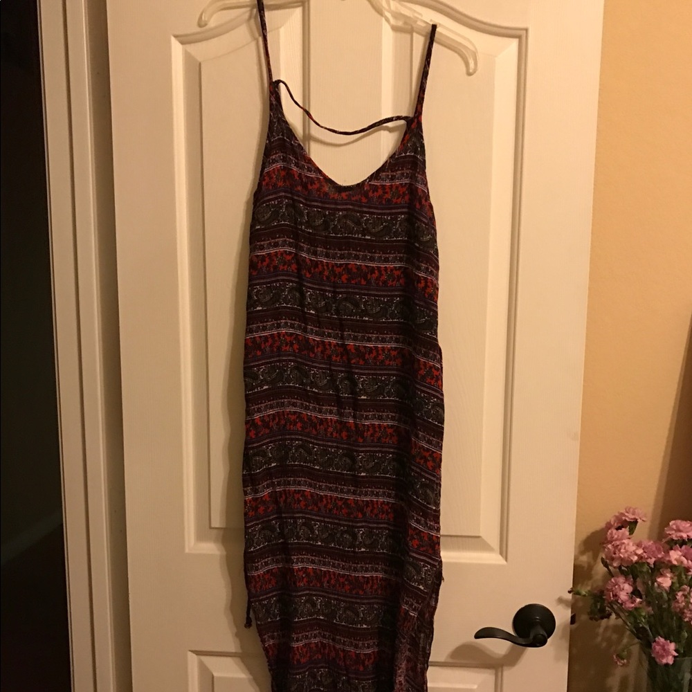 Calf length dress