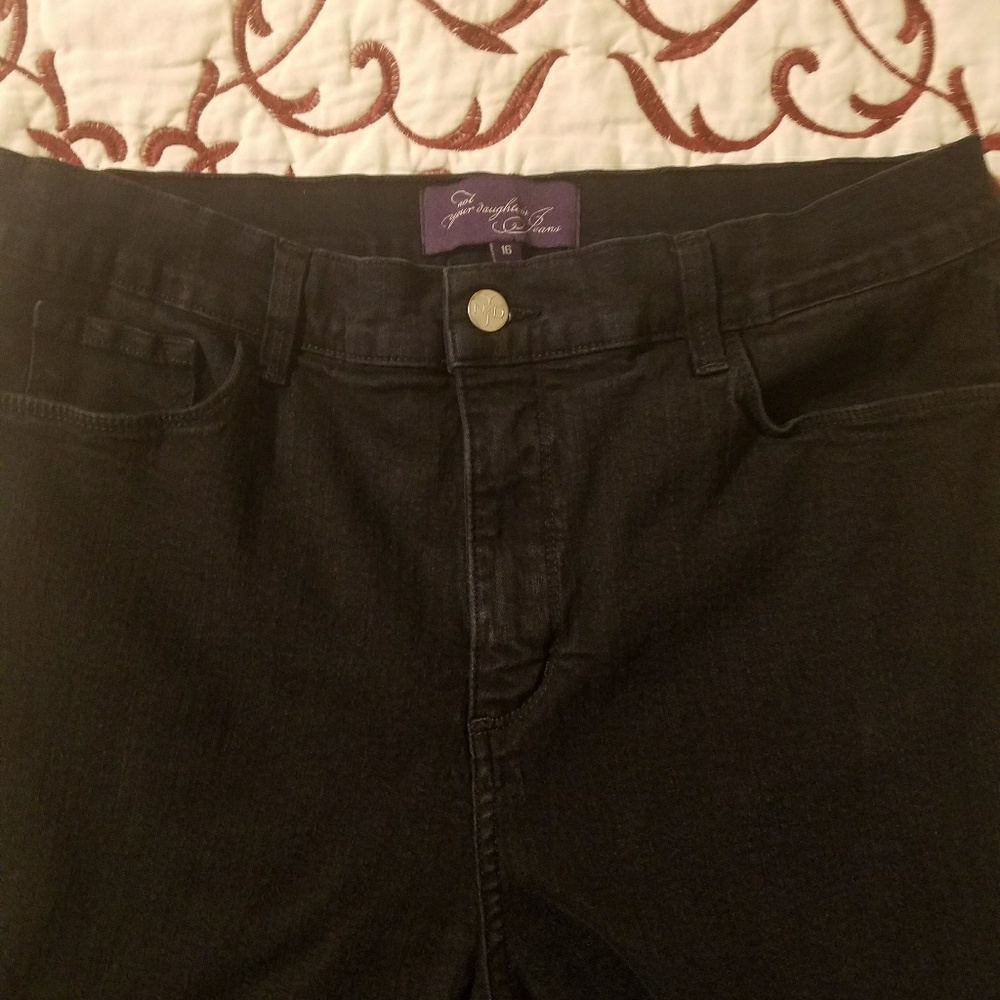 Black Denim Capri Jeans REDUCED in PRICE