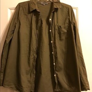 Olive green blouse