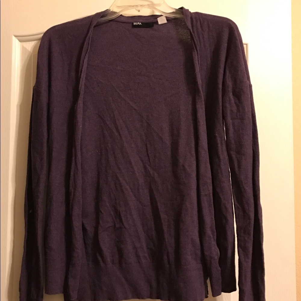 Dark purple sweater