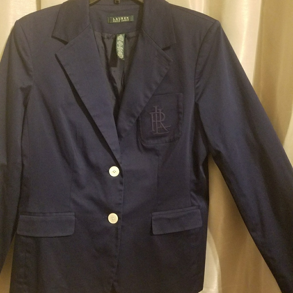 Navy Ralph Lauren Spring Blazer