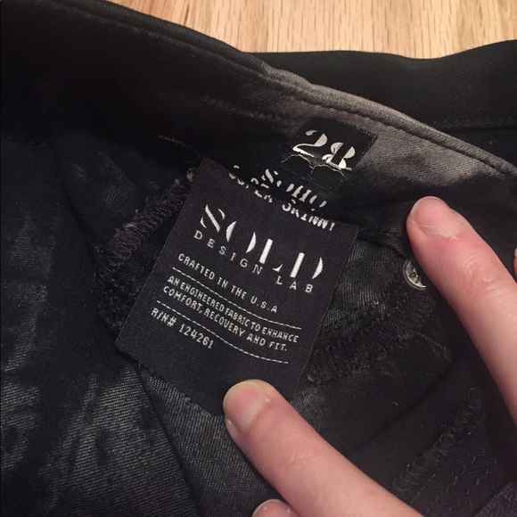 Sling black with grey tie-die - Picture 4 of 4