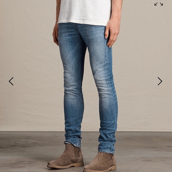 all saints cigarette jeans fit