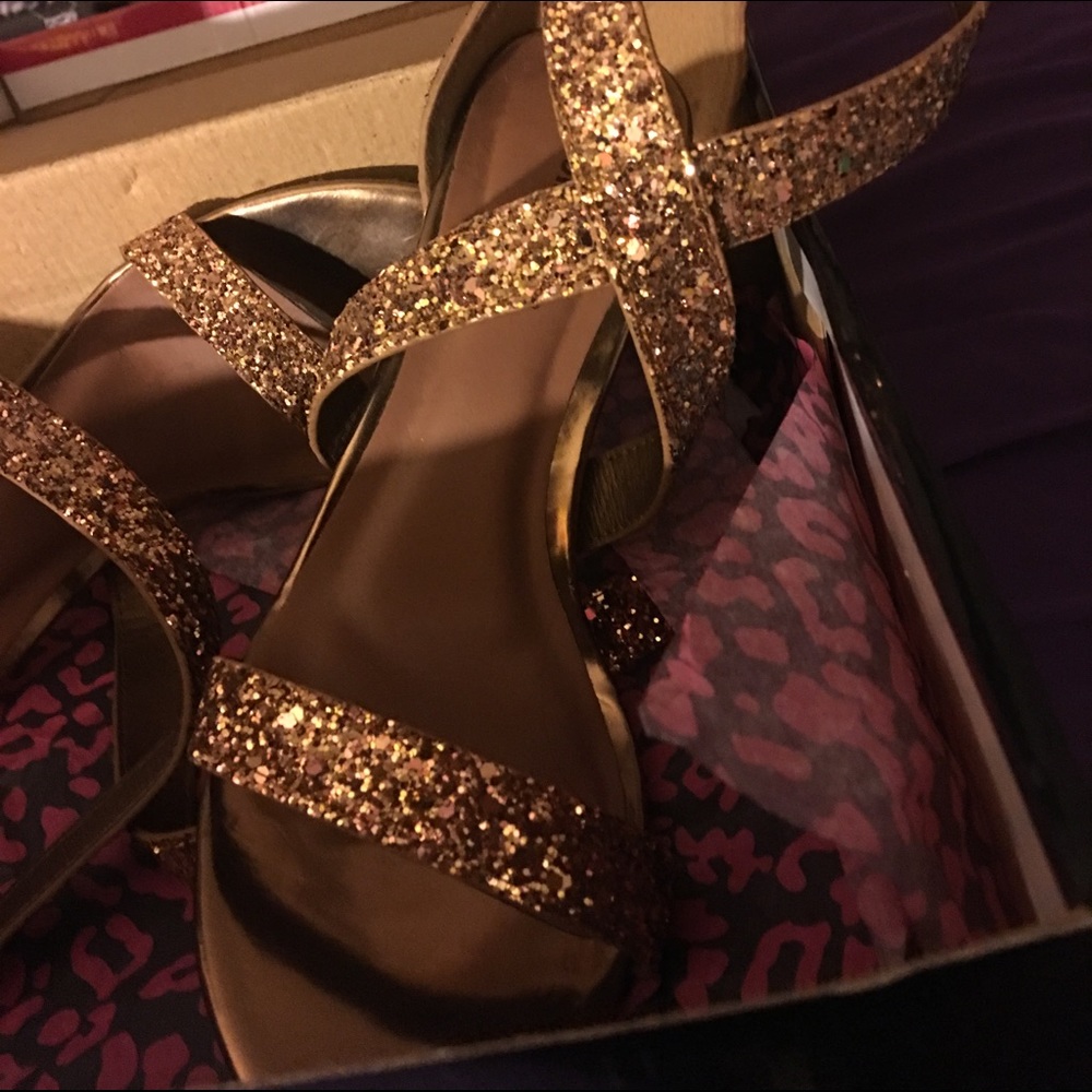 Sparkly heels