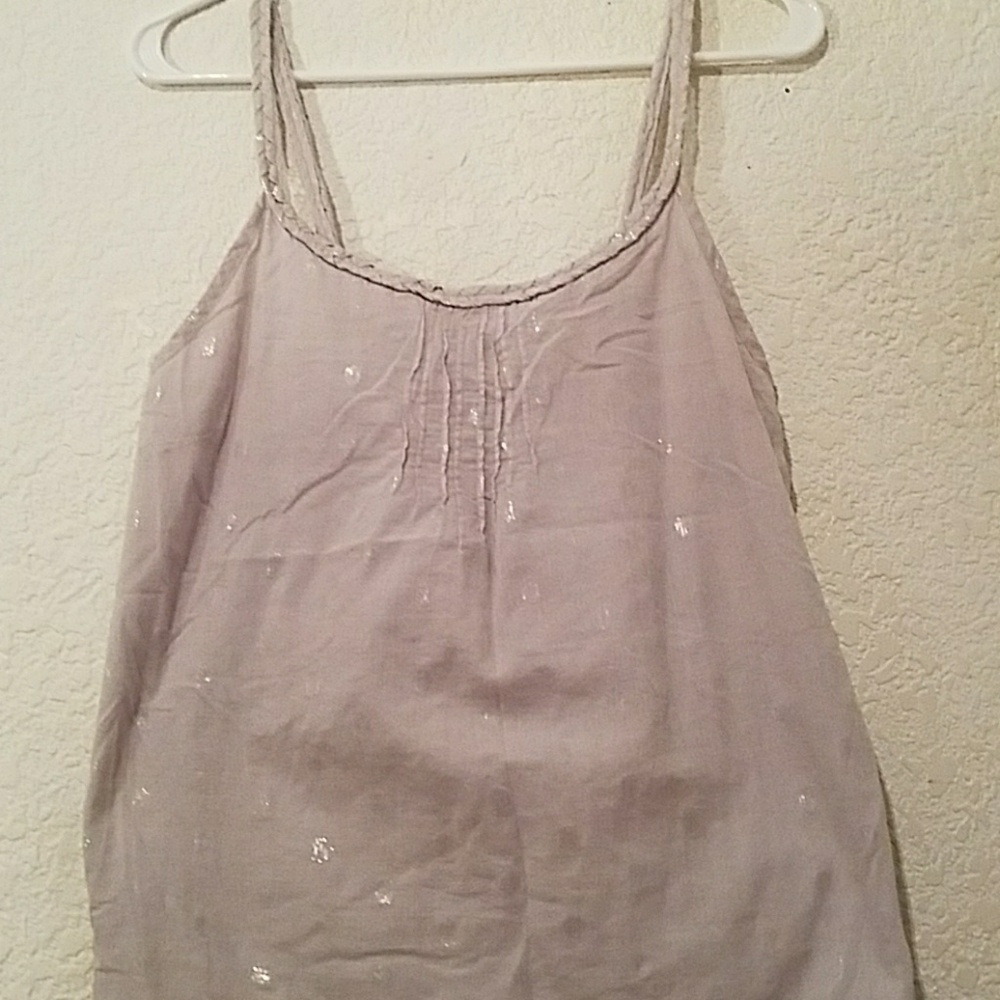 Gray summer tank