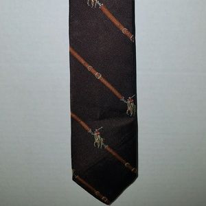 Vintage Polo by Ralph Lauren hand made silk tie