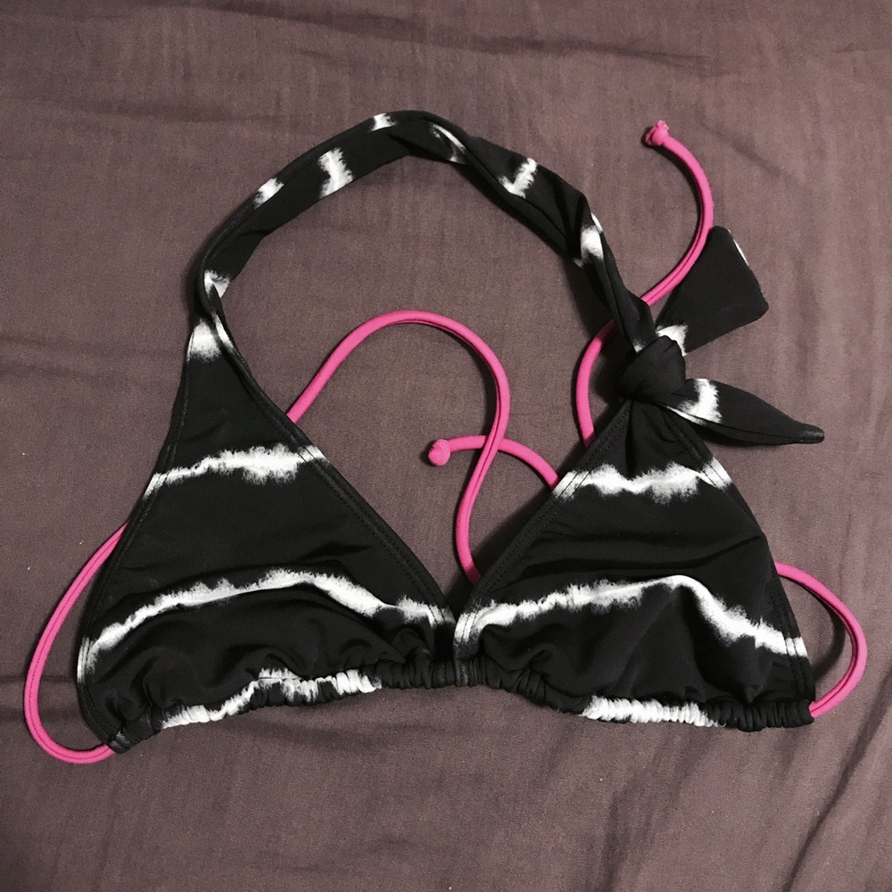 Electric Black Bikini Top