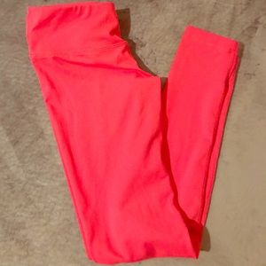 90 Degree Coral workout Leggings size Small