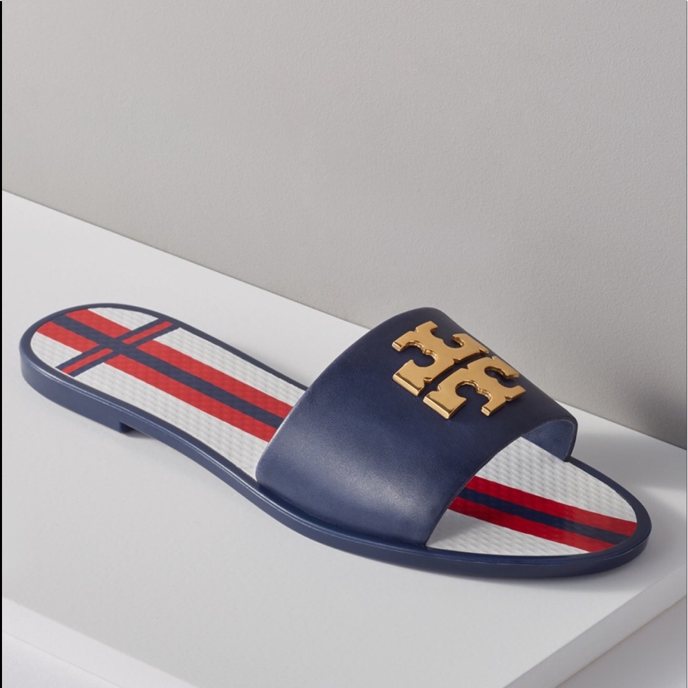 ‼️Tory burch Logo Sandal ‼️