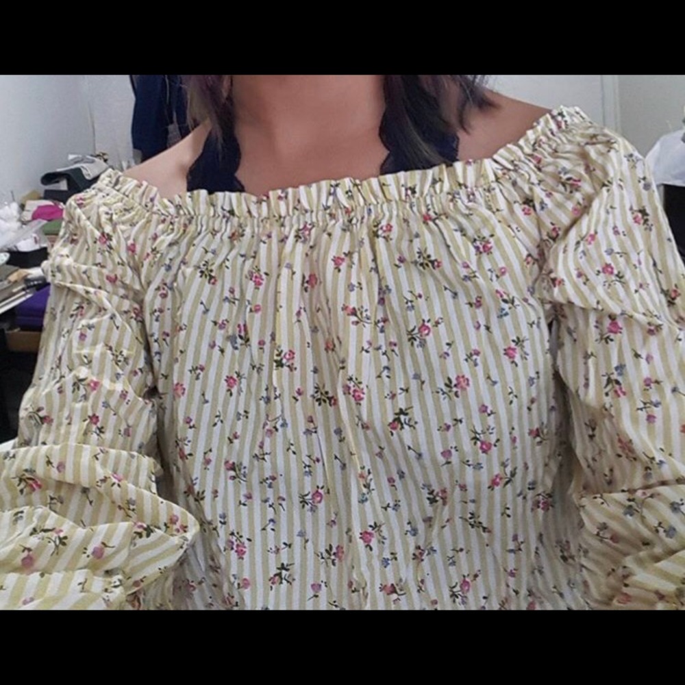 ISO Brandy Melville off shoulder top