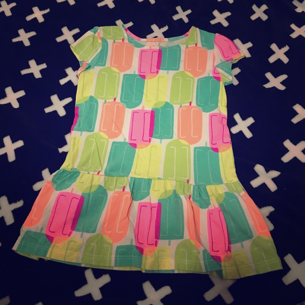 Popsicle ruffle top