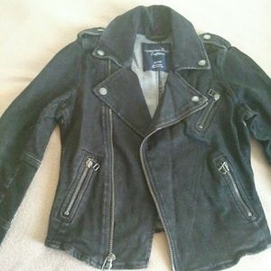 Denim Moto Jacket
