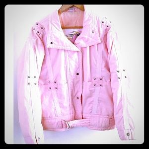 Winter item in unusual girly pink M