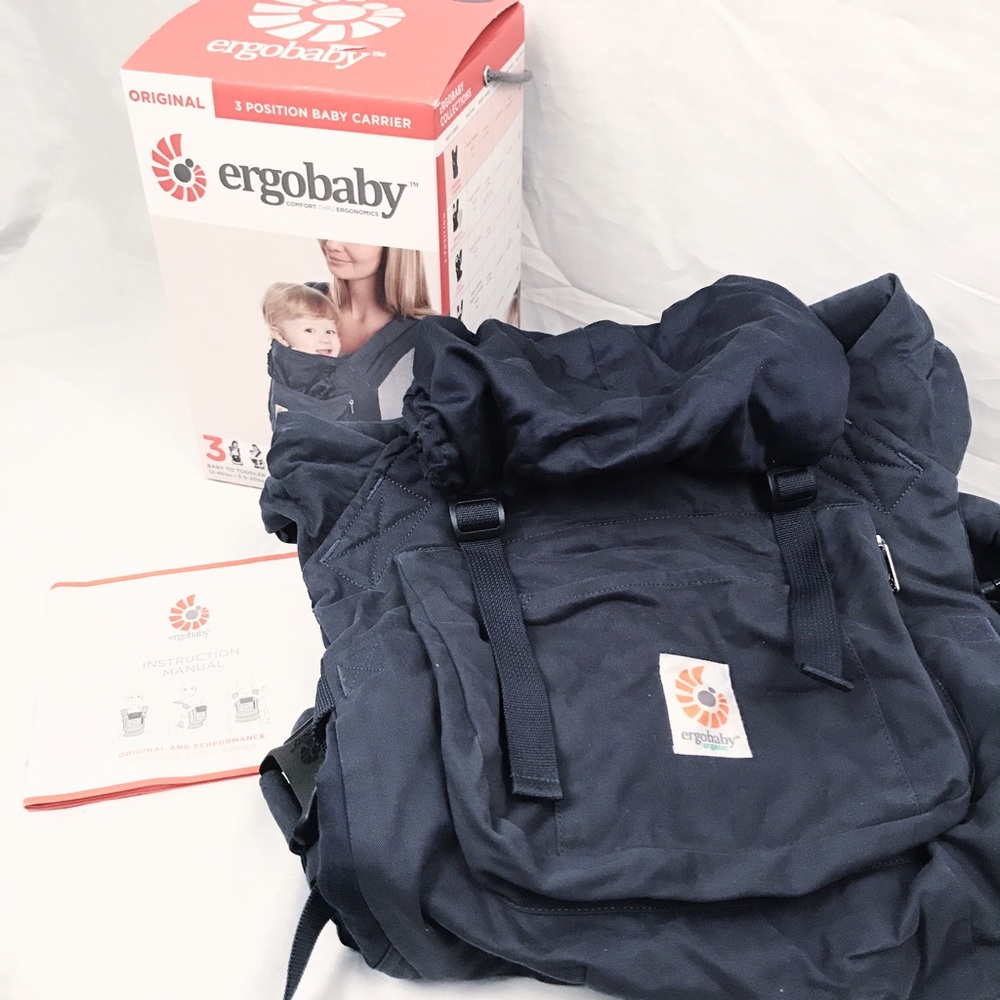 Ergobaby Organic Original Baby Carrier Navy Blue