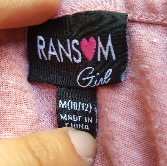 GIRLS PINK TOP - Picture 4 of 4