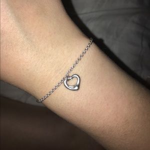 Tiffany&Co. Elsa Peretti Open Heart Bracelet