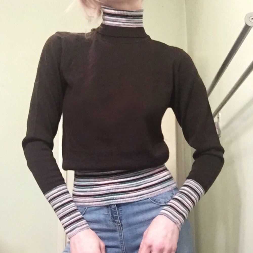 Vintage 70's Missoni turtleneck sweater