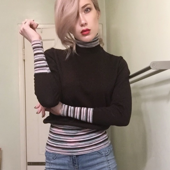 Vintage 70's Missoni turtleneck sweater - Picture 4 of 4