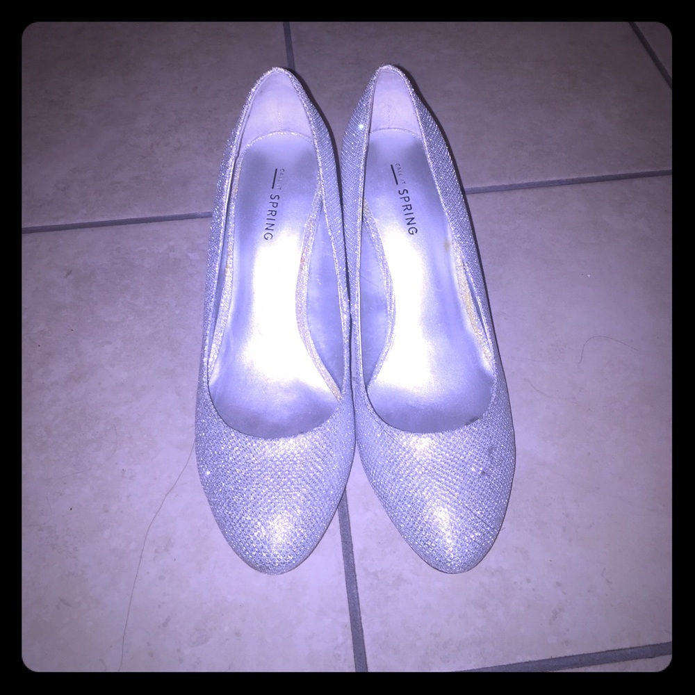 Silver heels
